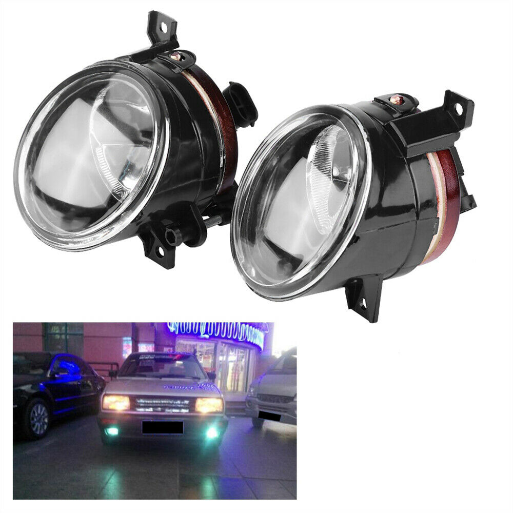 1 Pair Car Front Bumper Fog Light Driving Lamp for JETTA GOLF MK5 TIGUAN CADDY
