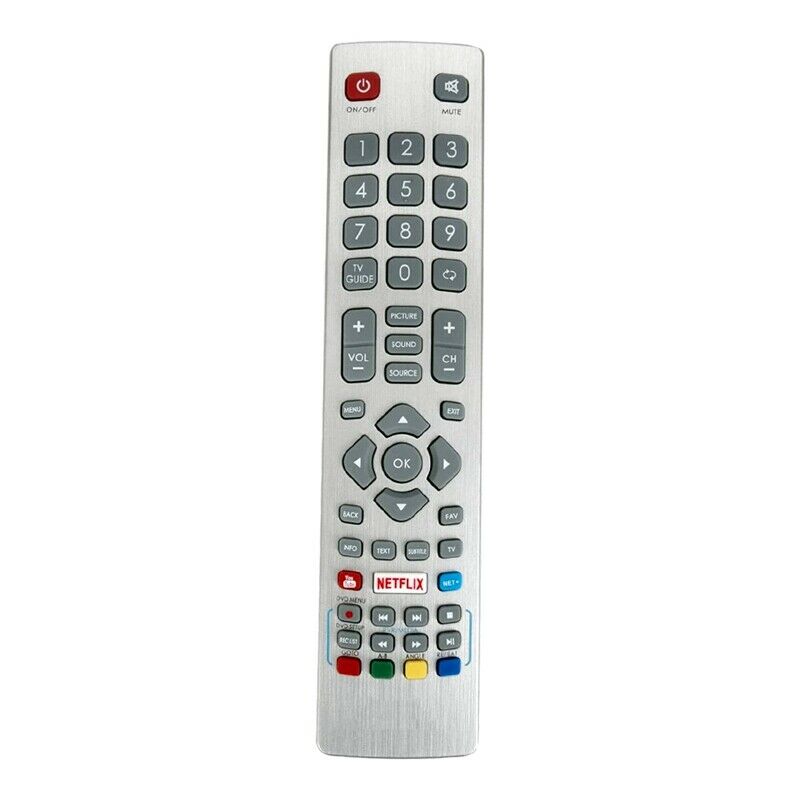 4X(Replacement Remote Control for  Aquos Smart LED TV Controle O8K8)