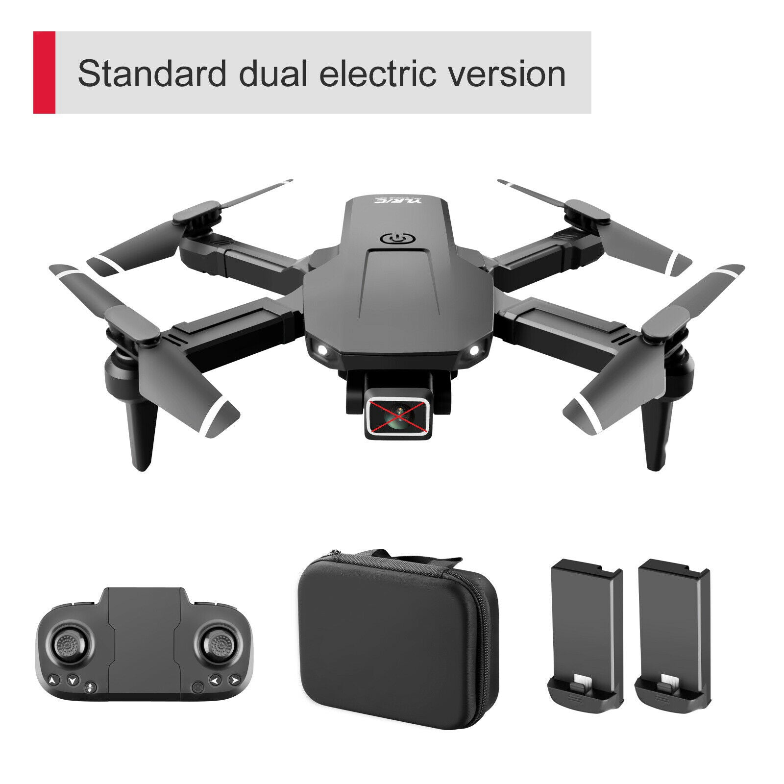 Plastic Drone Battery Replaces Accessory Spare Parts for Mini RC Drone