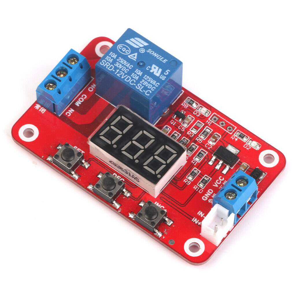 12V Temperature Digital Display Module Relay Sensor Switch Controller