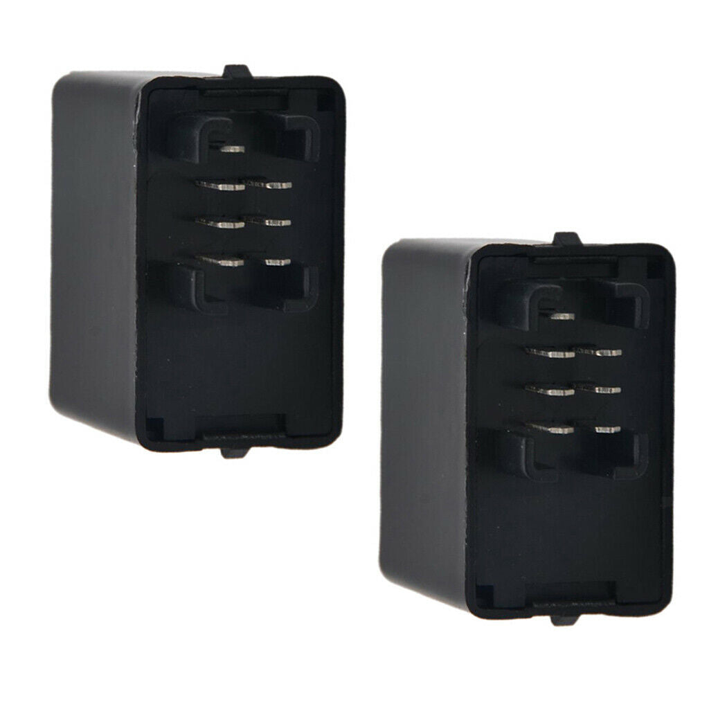 2 Pieces LED Flasher Relay 7 Pin Light Blinker for Suzuki SV1000 SV1000S