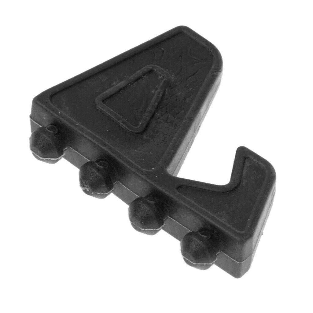 4pcs Durable Anti Shake Car Phone Stand Silicone Mat Holder Anti Slip Black