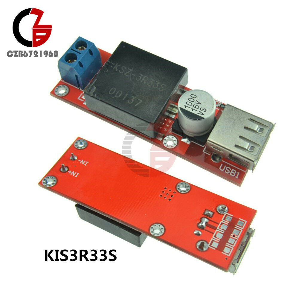 DC 7V-24V to 5V 3A KIS3R33S USB Non-isolated Buck Step down Module for Arduino