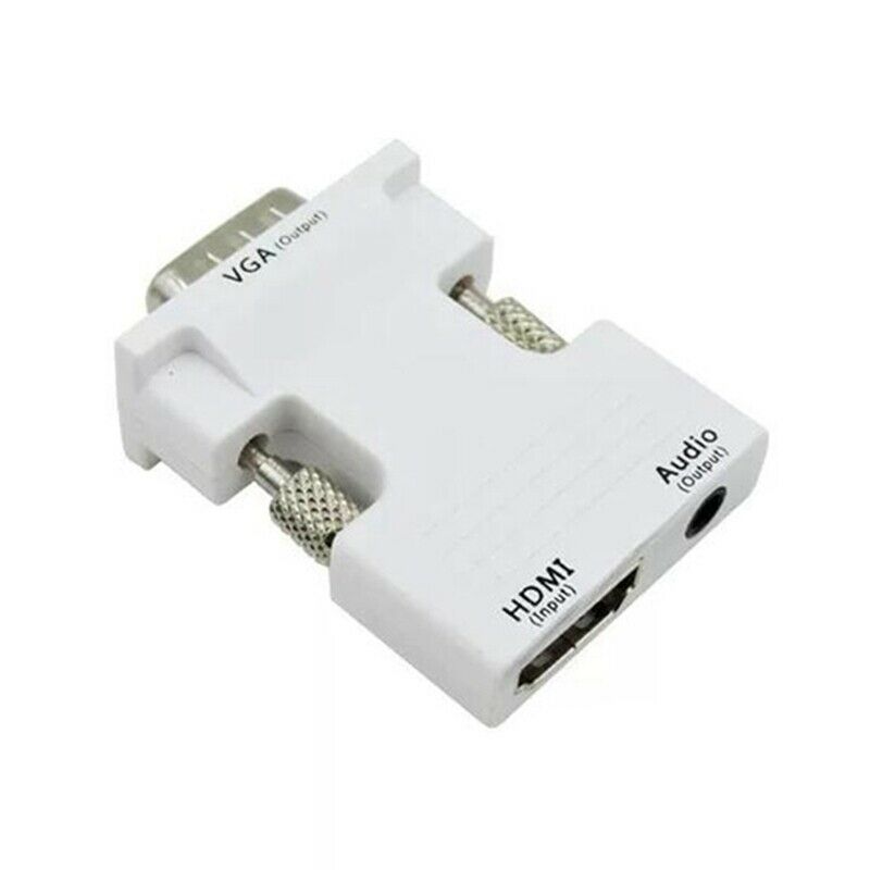 1080P MI to VGA Adapter Female to Male Digital to Analog Audio Video ConverterU2