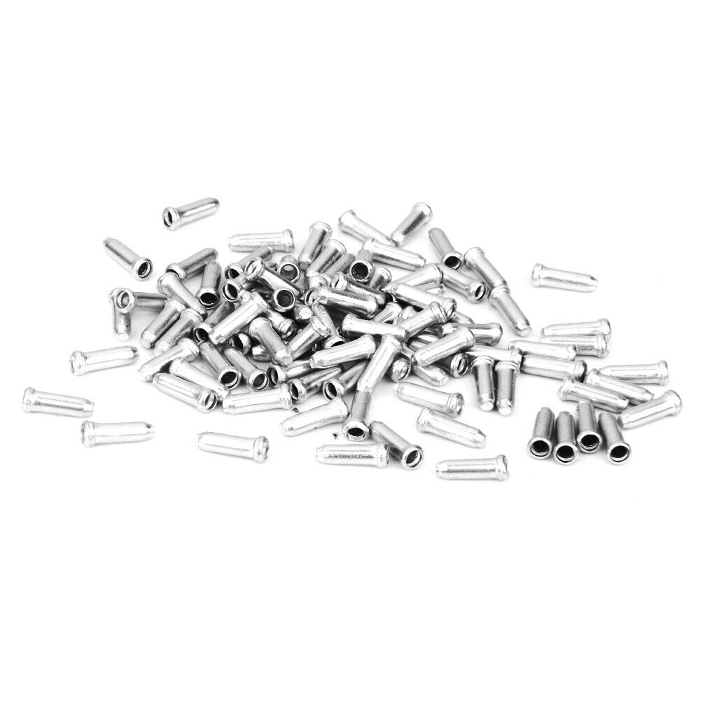 400Pcs Alloy 10mm Bike Cable End Caps Ends Hose Crimps Ferrules Accessories