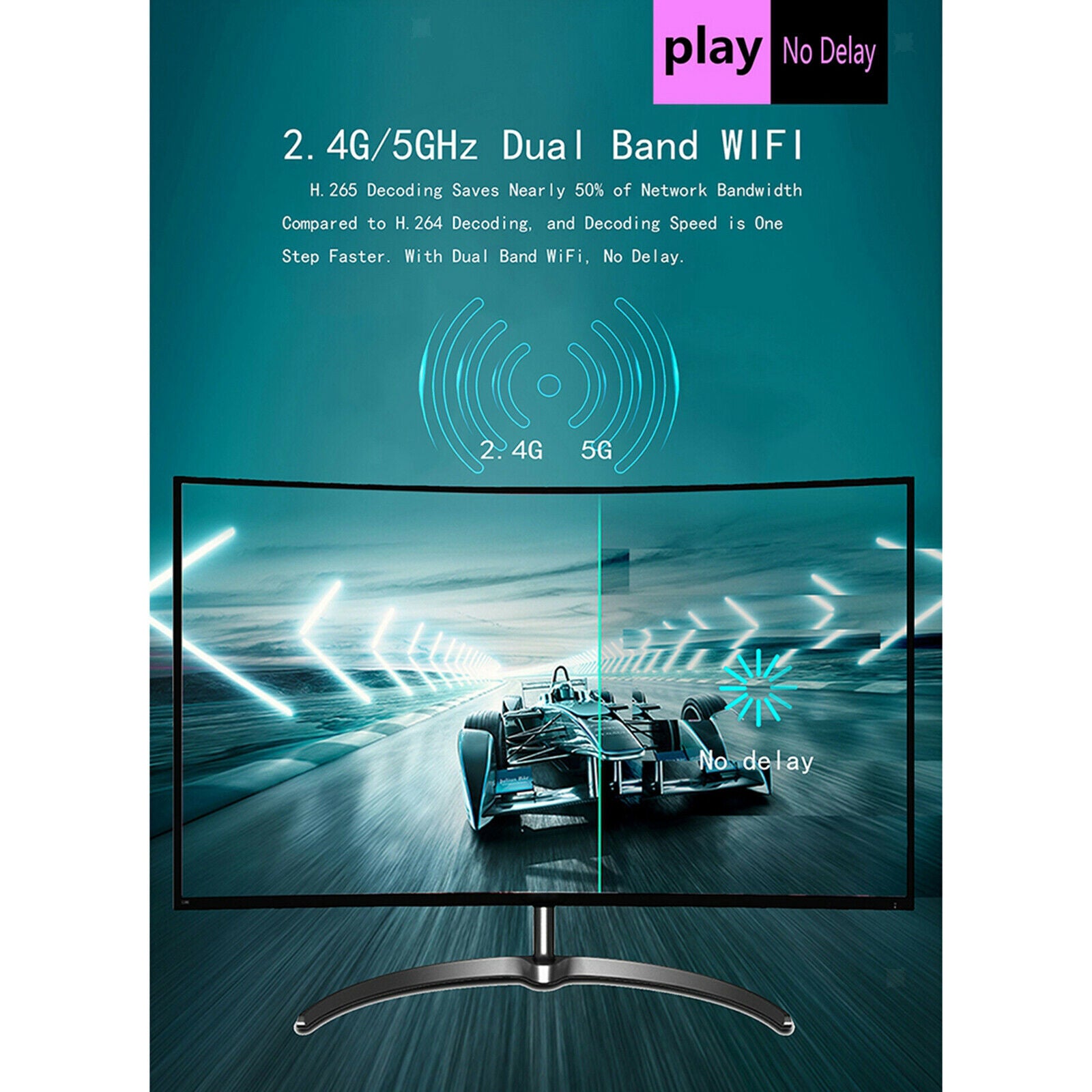 HDMI Mirror Screen Wifi Wireless Display Adapter Dongle for Phone TV PC