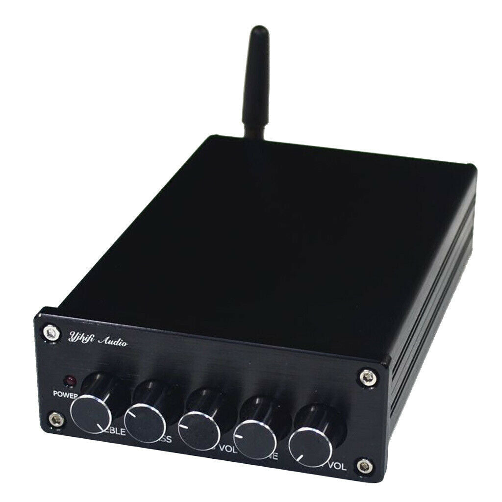 Portable HiFi Amplifier, 2x50W+100W TPA3116 2.1 Bluetooth 4.2 HiFi Amplifier