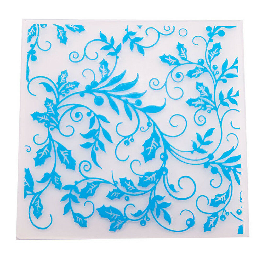 blue grass Embossing folders Plastic Emboss Folder For Scrapbooking DIY ca.l8