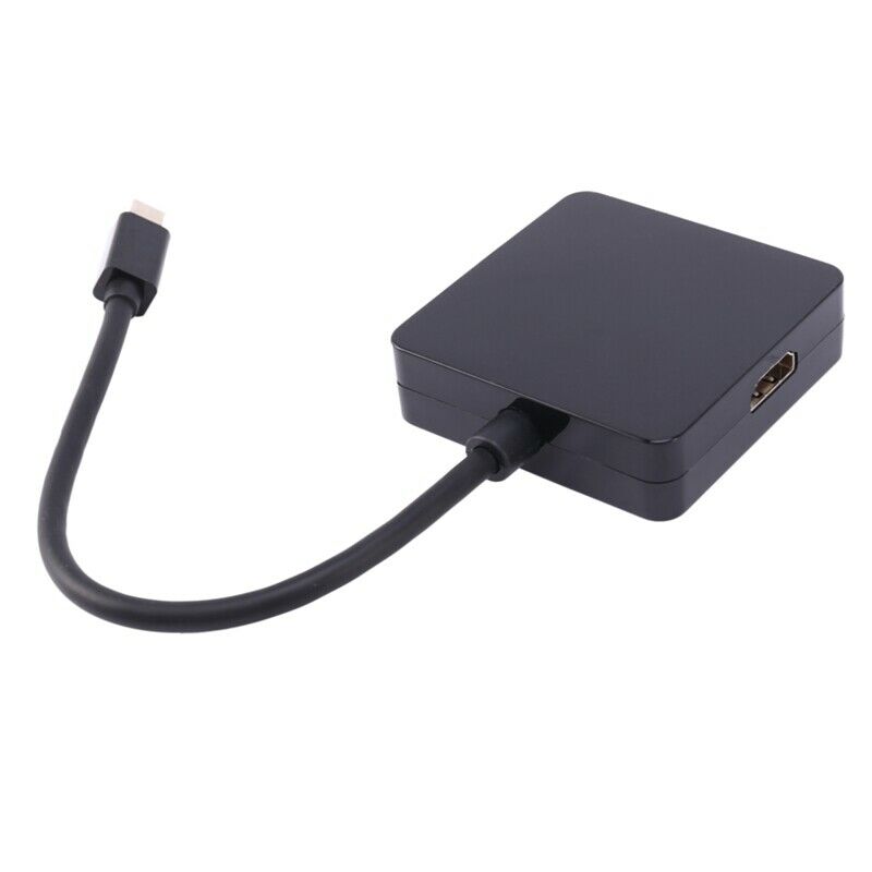 MiniDP to MI-Compatible VGA DVI Adapter, 3-In-1 Mini DP to MI-Compatible/DVIS9I4