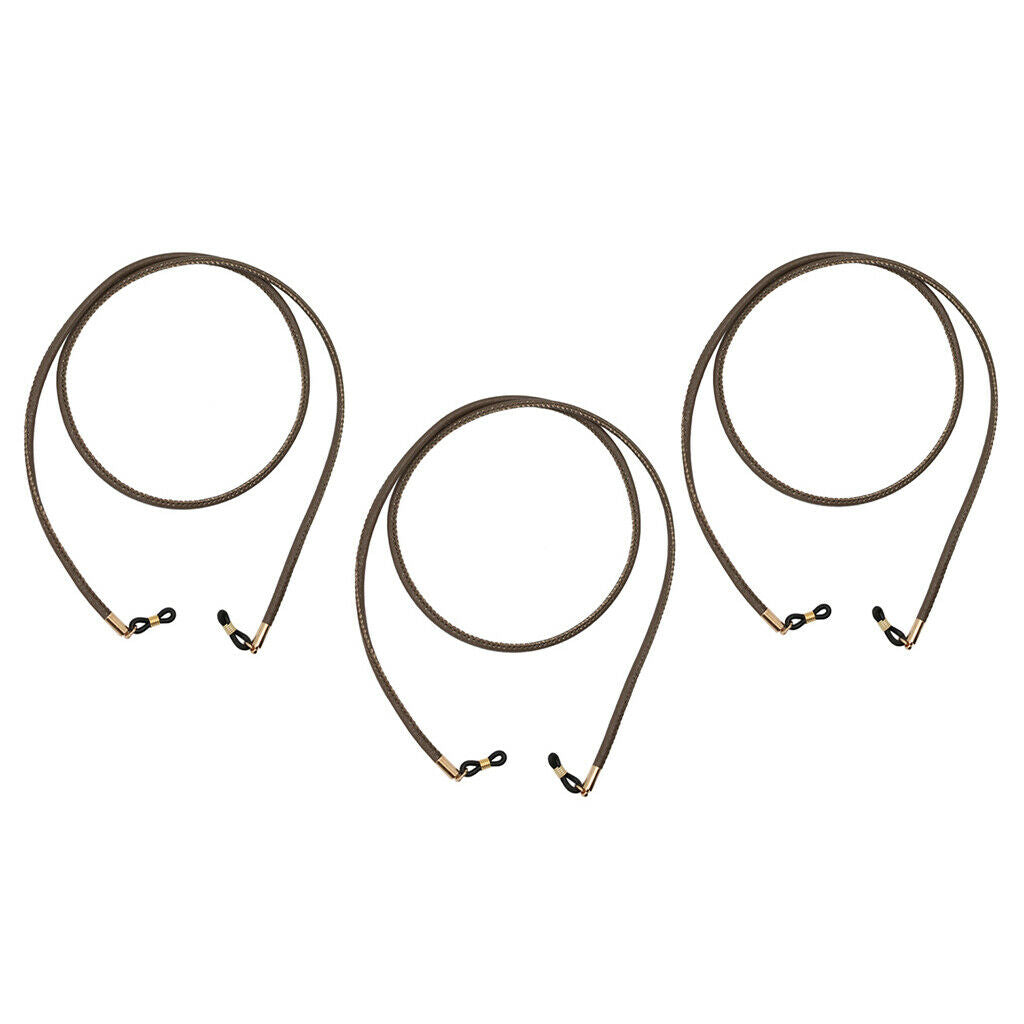 3Pcs Glasses Strap Fashionable Glasses Jewelry Sunglass Holder Sports Glasses