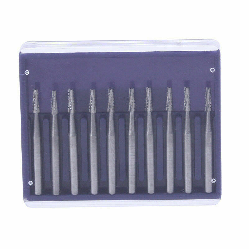 5 Boxes Dental Tungsten Steel Burs FG701 Fit Fit High Speed Handpiece AZDENT