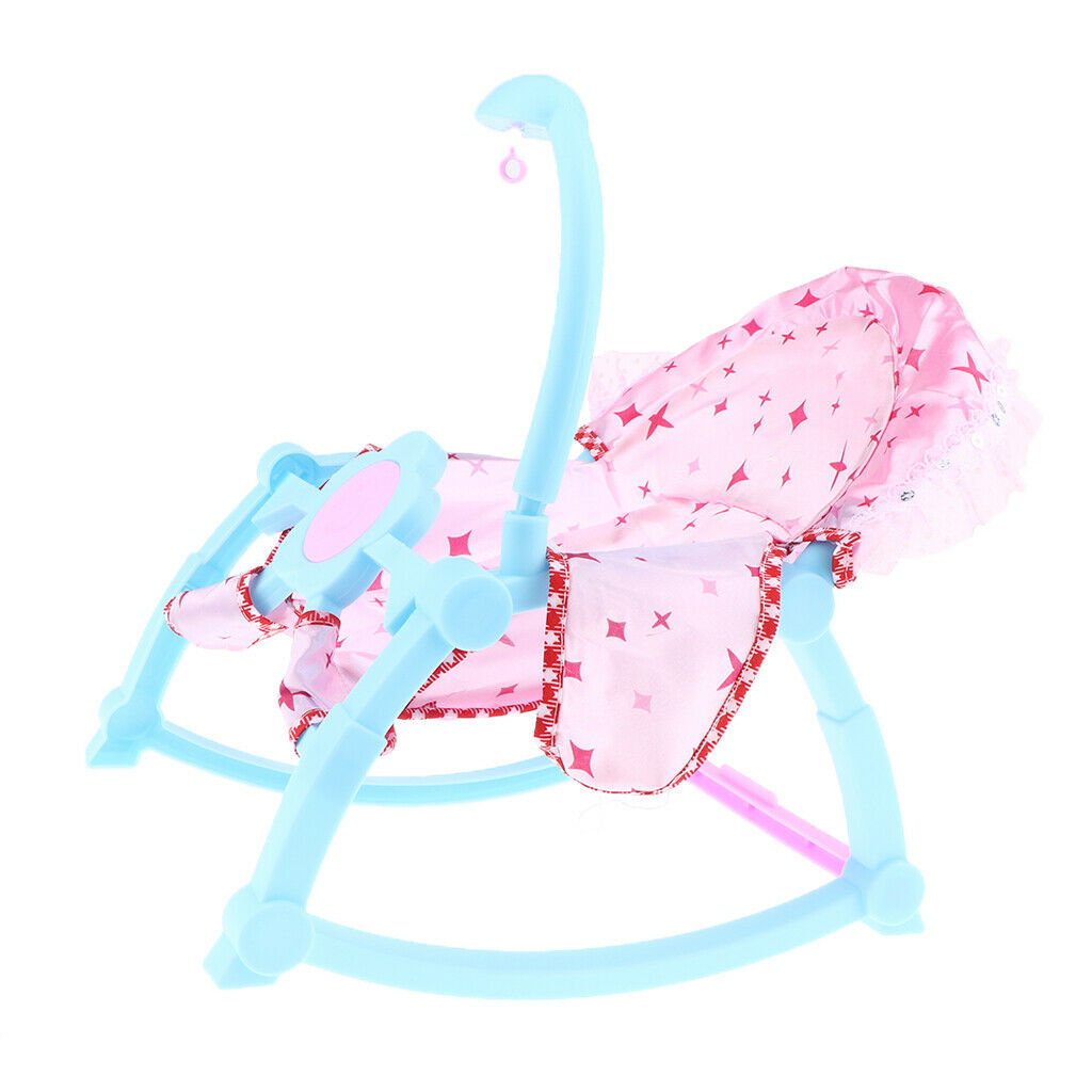 Simulation Newborn Baby Toddler Fun Play Pretend Furniture Bouncer Rocking Chair