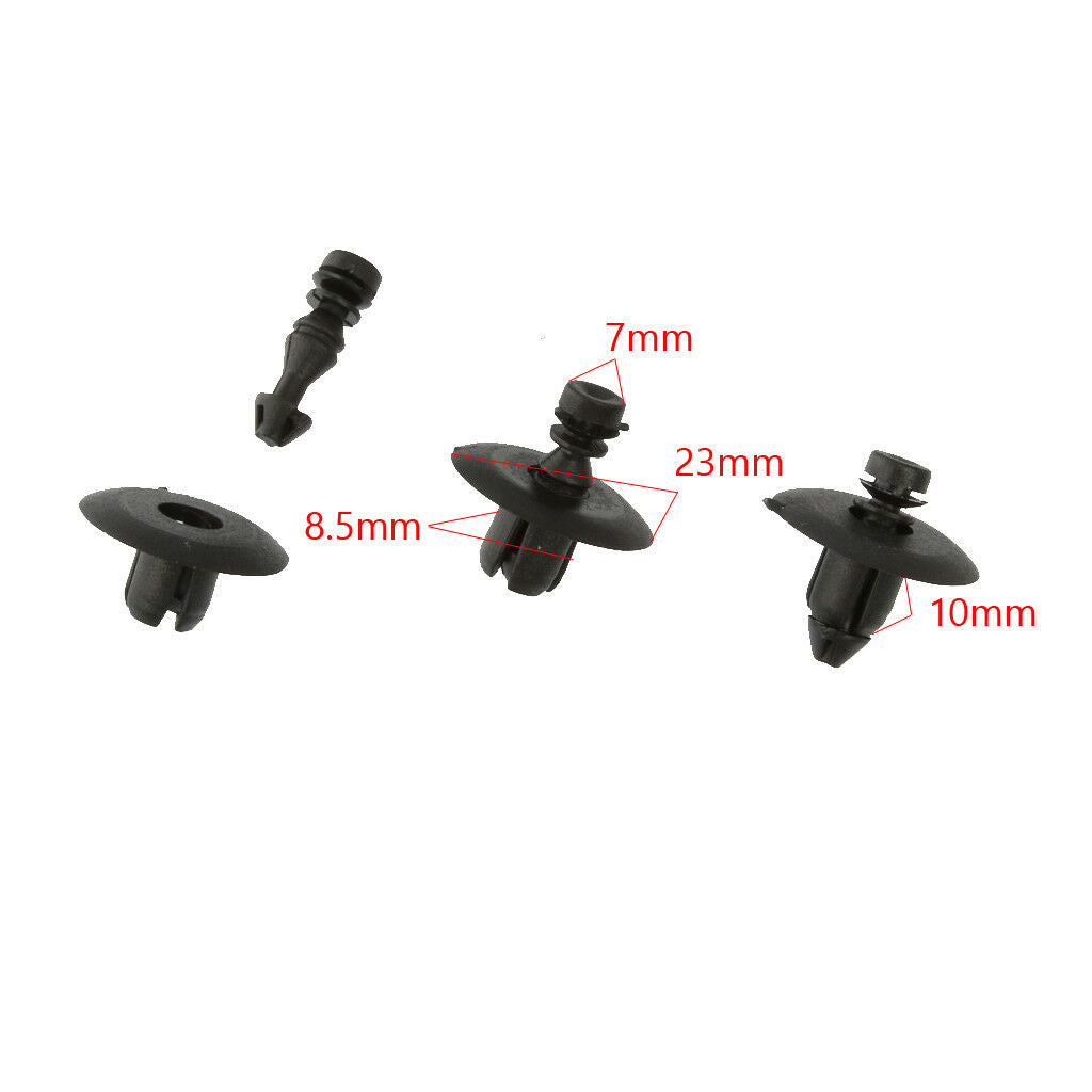 30x Nylon Door Trim Panel Retainers Fasteners Clips for Chrysler 0WX68BD5-AA