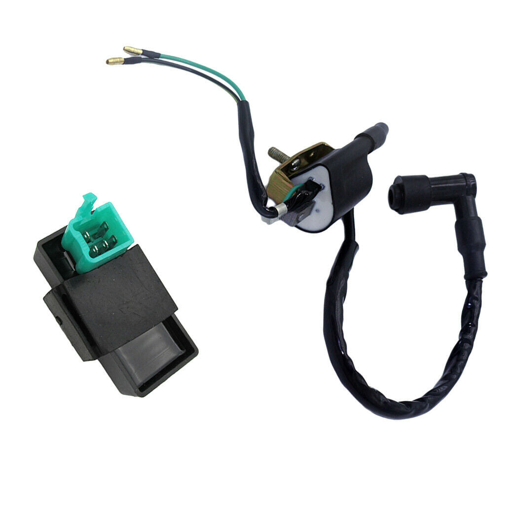 Racing Ignition Coil + 6 Pin AC Cdi Box for 50Cc 140cc Scooter Moped ATV Part
