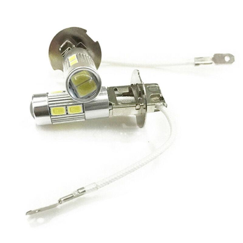 2PCS Beam Bulb Car Driving Fog Light White 12V H3 10-SMD 5630 LED Light  O Tt