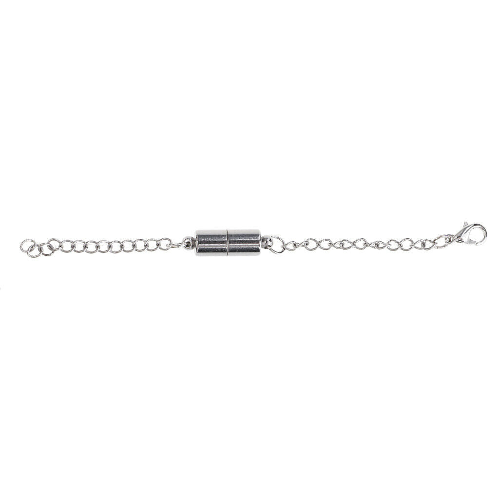 2 Pieces Necklace Extender Chains Set Jewelry Extenders Bracelet Extender with