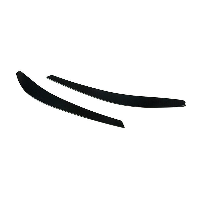 Left+Right Side Car Headlight Eyebrows Lid Black For Holden Sedan / Wagon / Ute