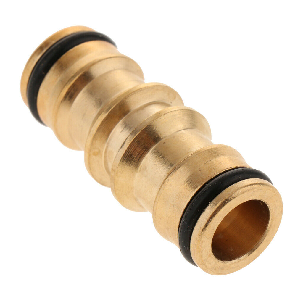Brass 1/2 inch Quick Connect to Standard Hose Male to Male