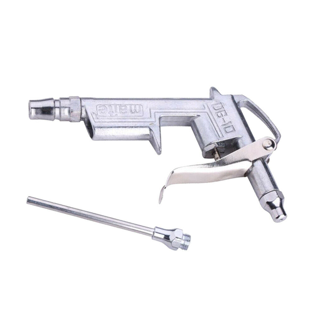 Long Spout Air Compressor Gun, Extended air nozzle length: Approx. 6cm/2.40inch