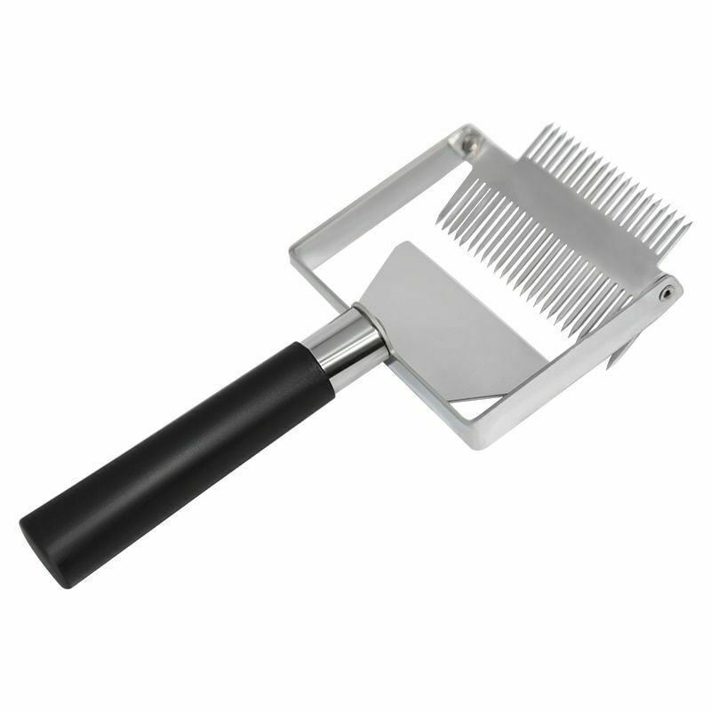 Honey Scraper Beekeeping Fork Bee Hive Extractor Equipment Tool Wax Comb Harvest