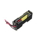 1x Battery Holder Case Box with Wire Lead for 2X Series AA Batteries 3V zj