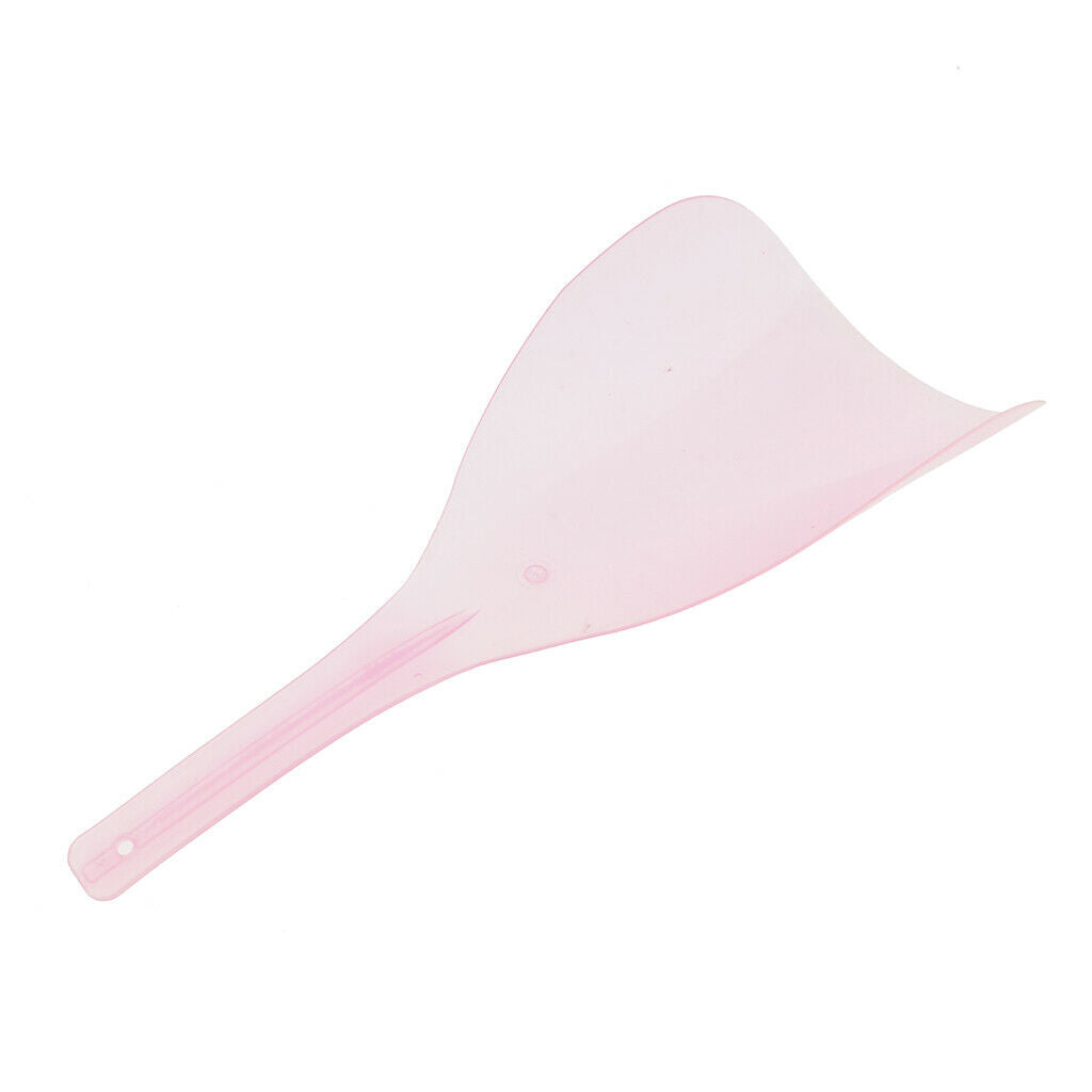 4Pcs Plastic Barber Cutting Hairspray Masks Eyes Protector Shields Pink