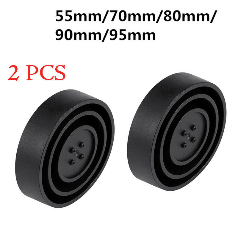 2Pcs Universal Seal Cap Dust Cover 5 Sizes for Car Headlight LED HID Lamp Kit