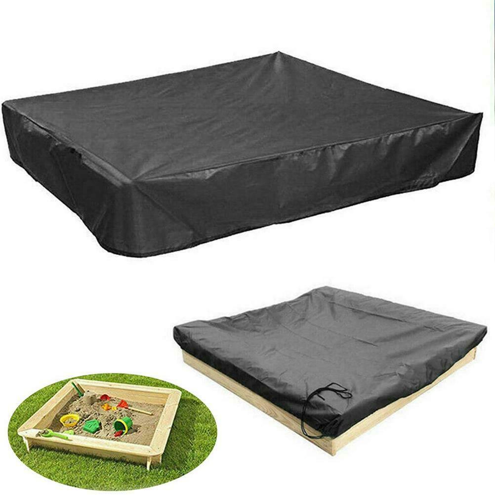 Sandpit Pool Cover Tarpaulin Outdoor Garden Sun Protection Dustproof Waterproof