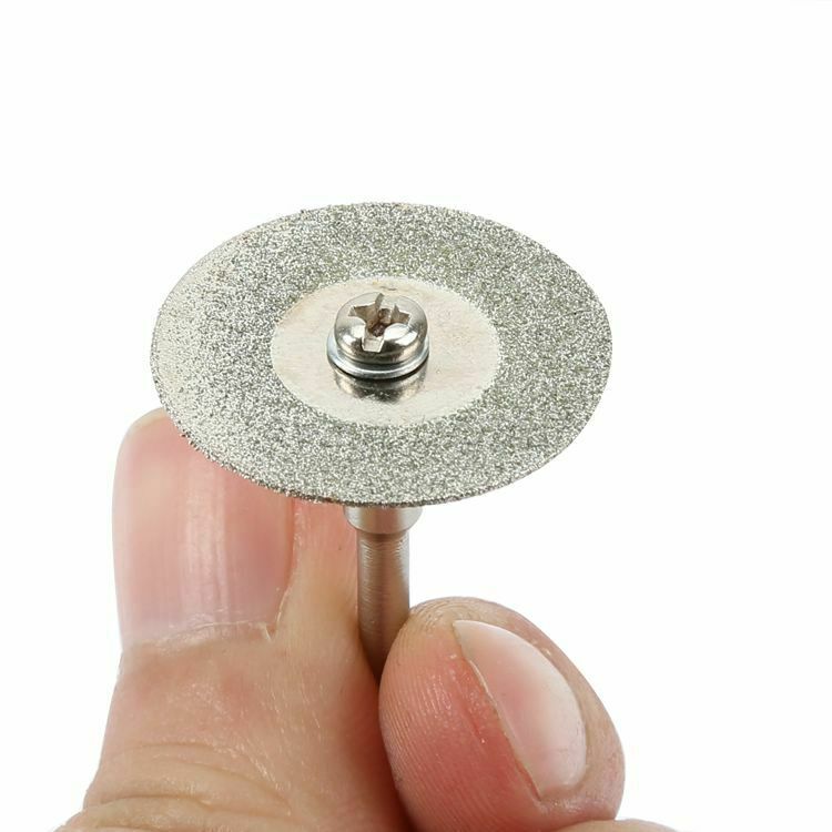 10pc 25mm Mini Diamond Cutting Discs Cut-Off Wheels For Rotary Tool Power Drill