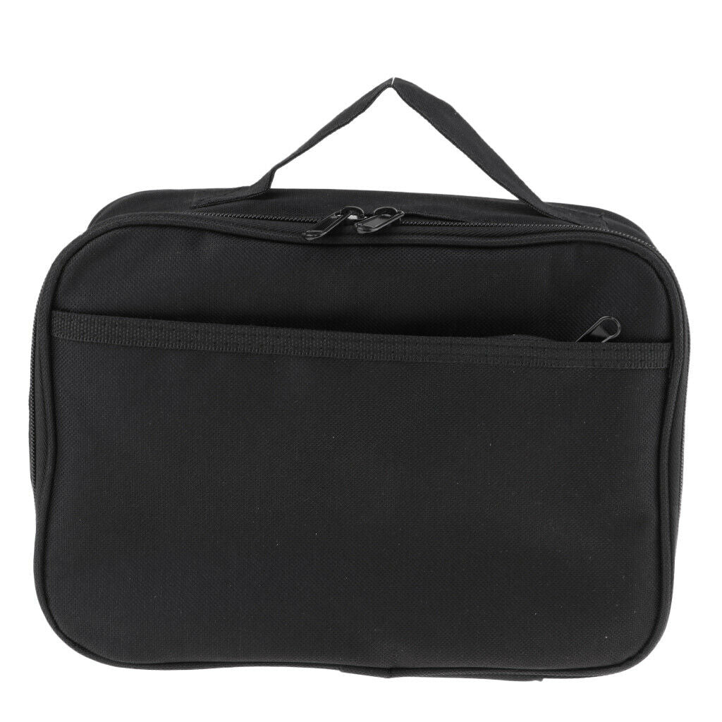Lunch Cooler Bag Camping Picnic Travel Food Drinks Insulated Carry Box Black
