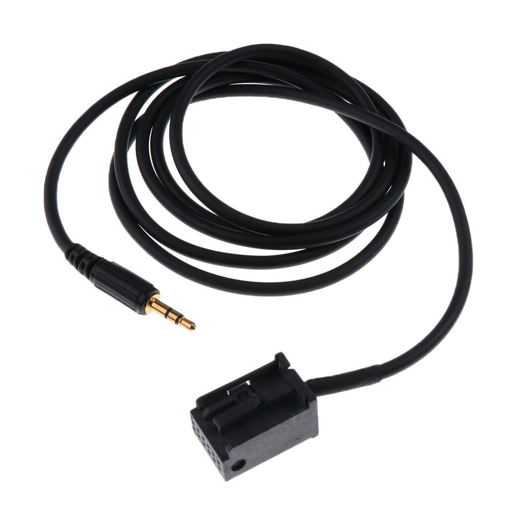 3.5mm Male to 12 Pin Audio Input Connector Cable for Ford Focus MK2 Fiesta