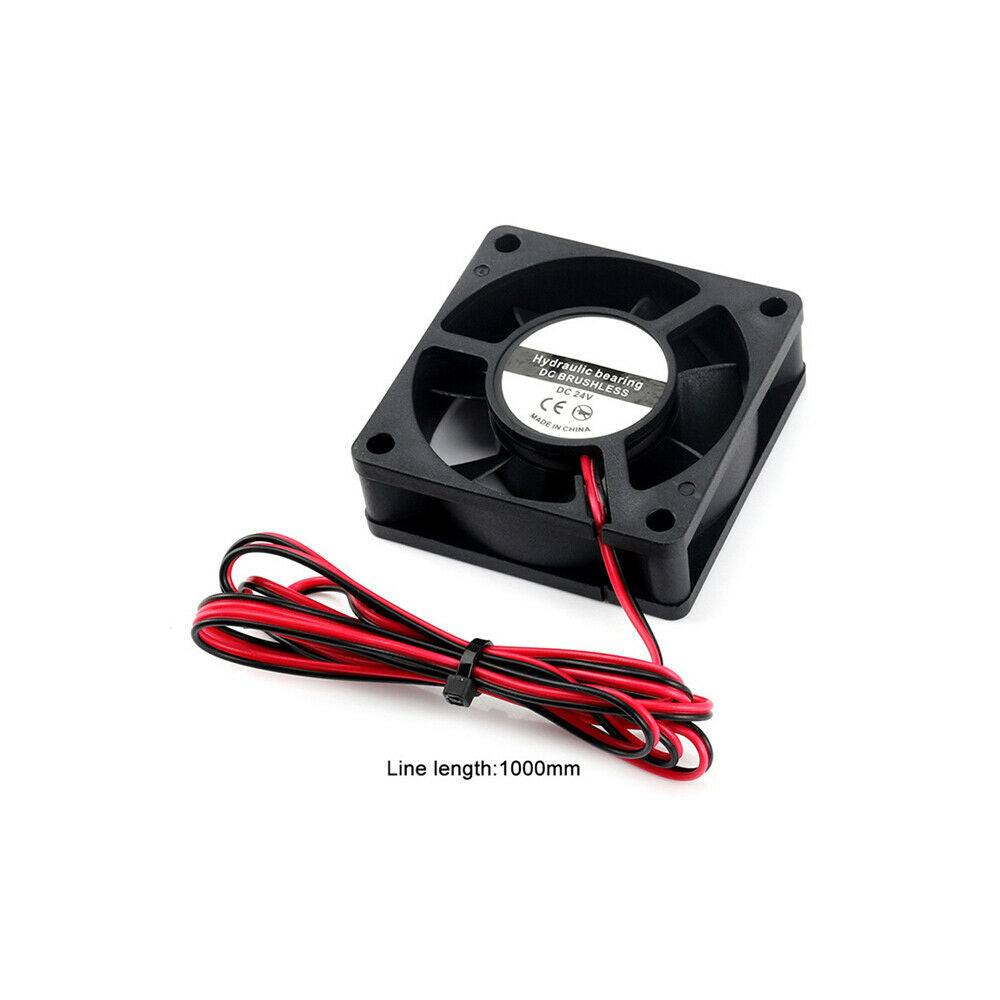 For VORON 2.4 Fan Kits 60x60x20mm 24V 6020 Fan with 2 Pin Dupont Wire