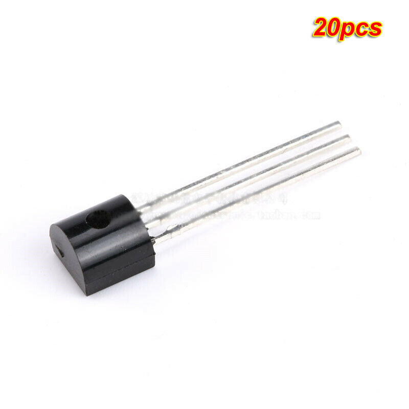 20pcs DIP Triode MPS2907A TO-92 NPN -60V/0.6A Transistors Copper feet