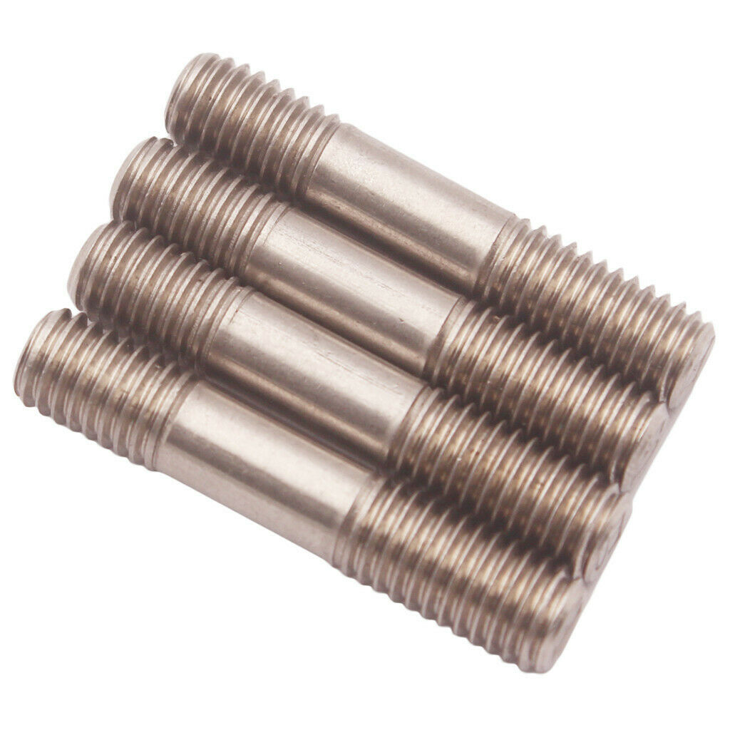 4Set Stainless Steel 304 M8X1.25 Stud Flange Nuts Kit For T25 T28 Turbo