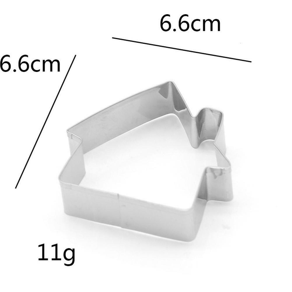 14pcs Stainless Steel Christmas Molds Mould Biscuit Cutting Baking Tools @