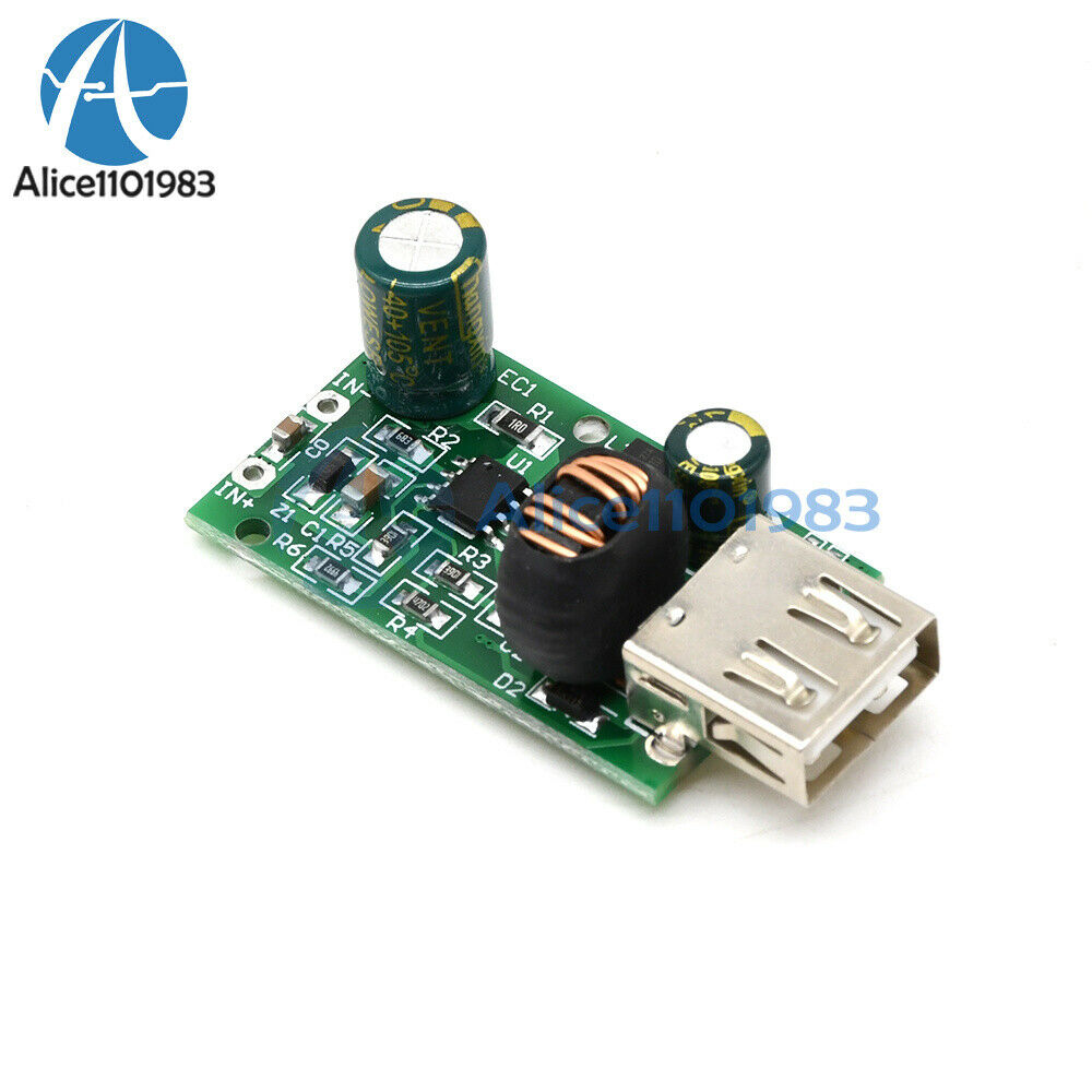 5V 2A USB Cell Phone Charging module DC 8-90V to 5V Step-down Board for Car