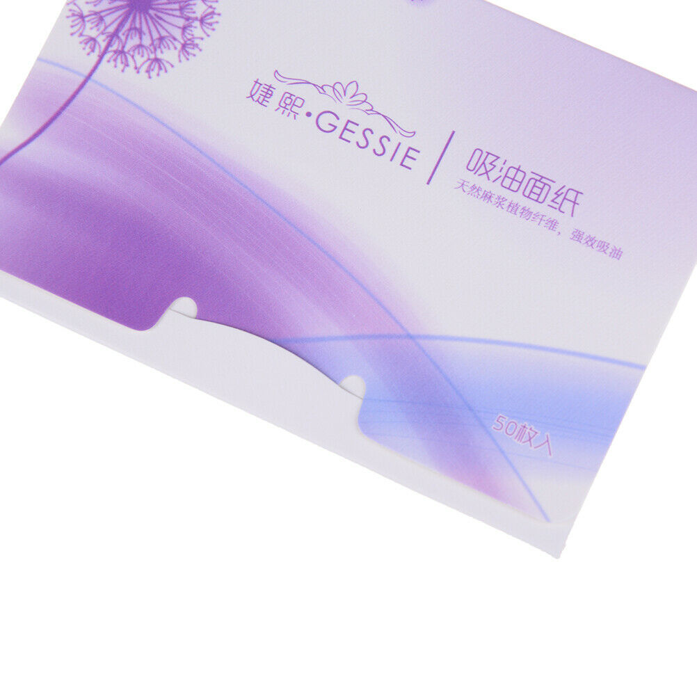1Pack/50Pcs Clean and Clear Oil absorbing sheets Oil Control Film Blottin.l8