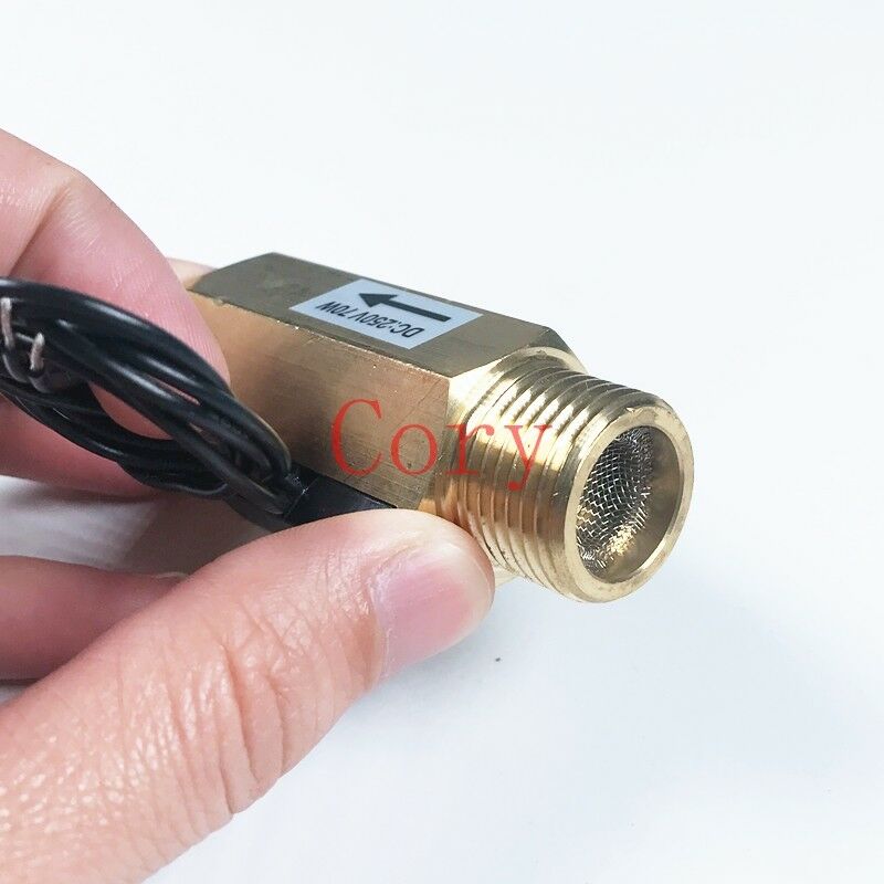 1PCS Water Flow Switch Magnetic Type DC250V 70W 0.5A G1/2 Inner Outer Thread Dia