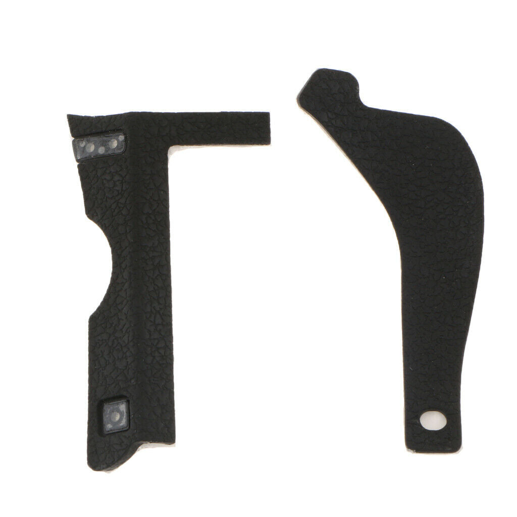 3 Pieces Repair Part of Grip Rubber Unit for Nikon D750 DSLR Camera w/ Tape