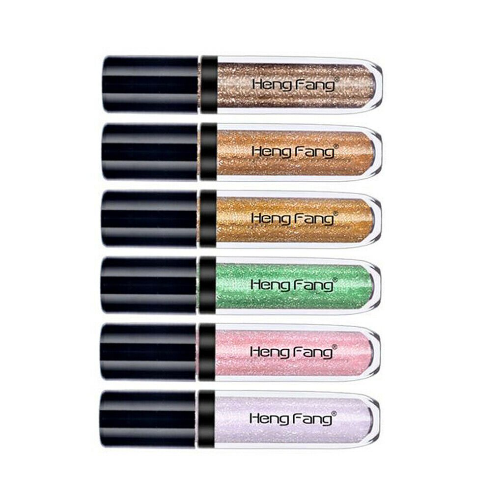 12 Pack Diamond Shiny Liquid Eye Shadow Metals Glitter Glitters Makeup