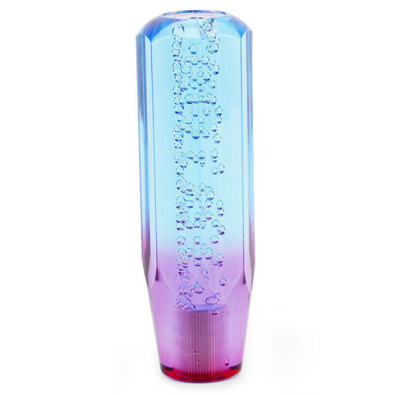 Car Manual Shift Knob Gear Shifter Head Knob Stick Crystal Transparent Bubble