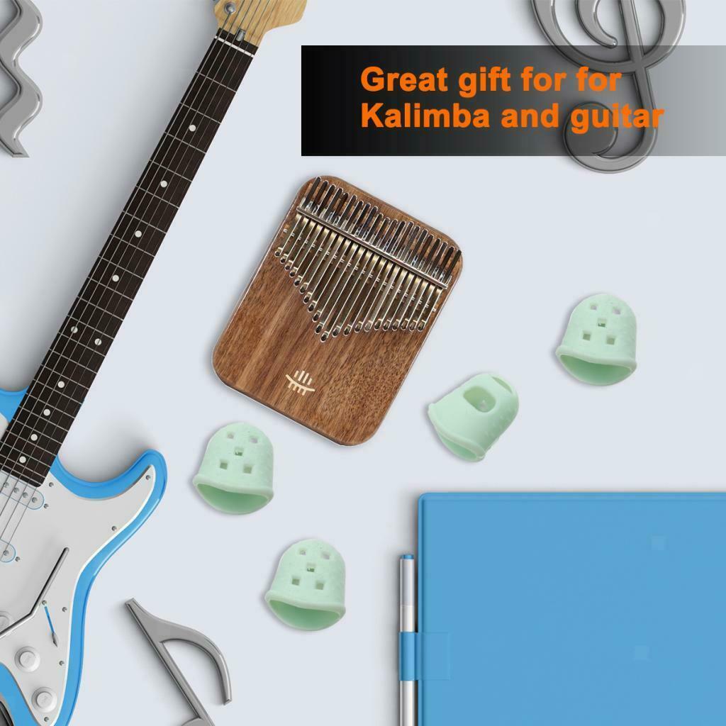 Thumb Picks, Guitar Finger Protectors for Acoustic Guitar Ukulele Kalimba