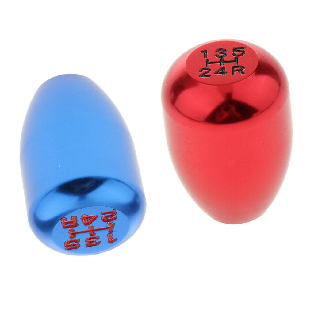 Truck CNC Aluminum Alloy Handle 5-Speed Shift Knob with Adapter Anodized NEW