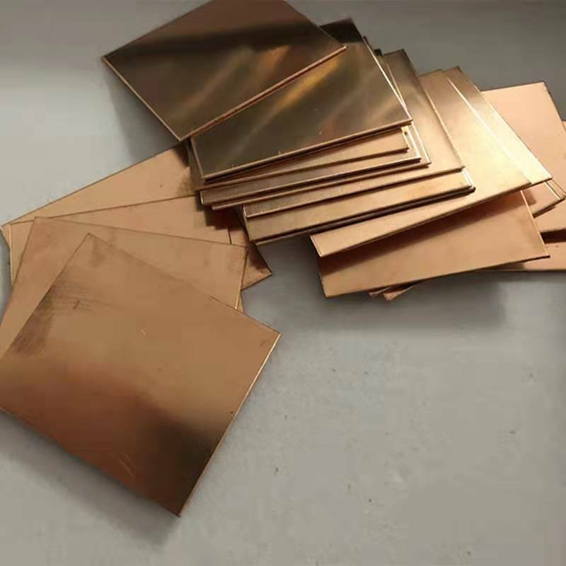 1pc 0.8mm x 50mm x 50mm 99.9% Pure Copper Cu Metal Sheet Plate Copper Sheet Thin