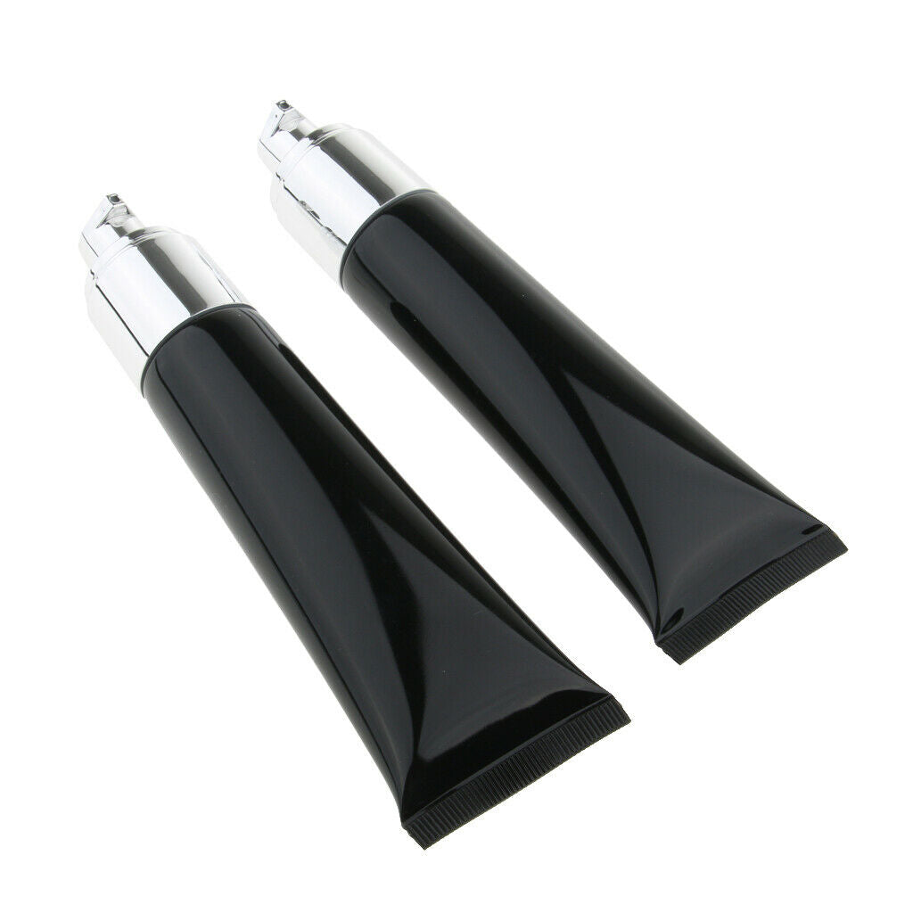 4 Pieces Travel Empty Pump Bottle Cosmetic Makeup Balm Tubes Container 50ml