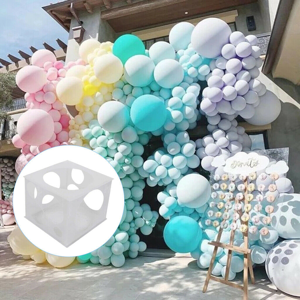 Collapsible Balloon Sizer Box for Creating Balloon Arches, Balloon Column