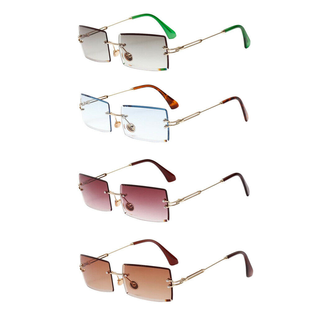 4x Ladies Sunglasses Classic Tinted Lens Metal Frame Eyewear UV Protection