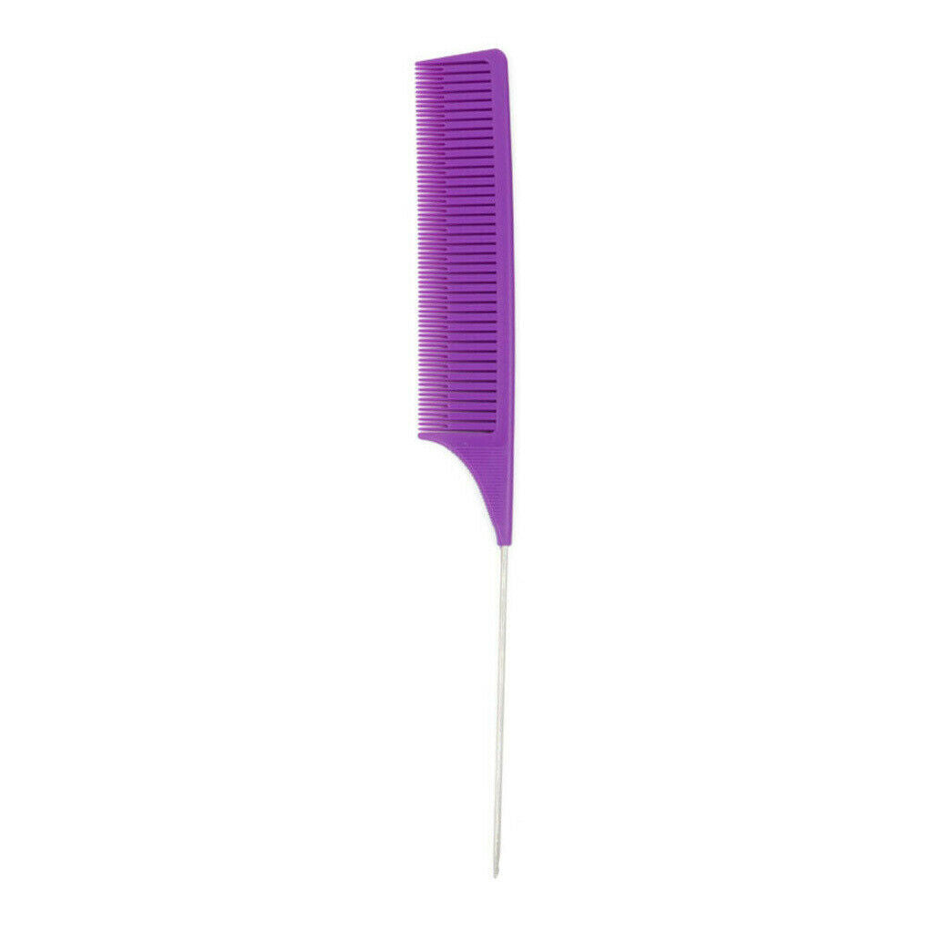 ABS Fine Weaving Highlighting Foiling Hair Comb for Salon Combs Pin Tail