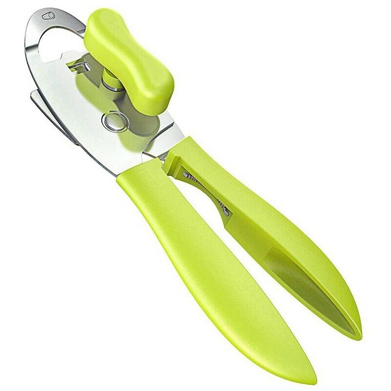 Manual Can Opener, Stainless Steel 8Inch Handheld Multifunction Can Openers D4T7