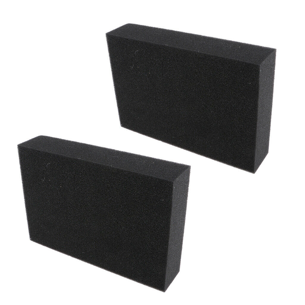 2 Pack Black Foam Needle Pins Felting Pad Wool Felt Accessories Sewing